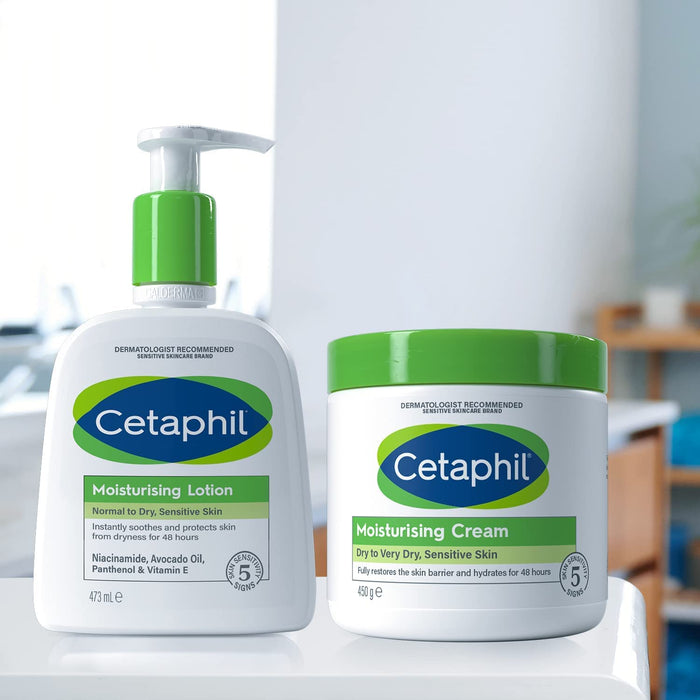 Cetaphil Moisturising Lotion - 473ml - Hand & Body Lotion at MyPerfumeShop by Cetaphil