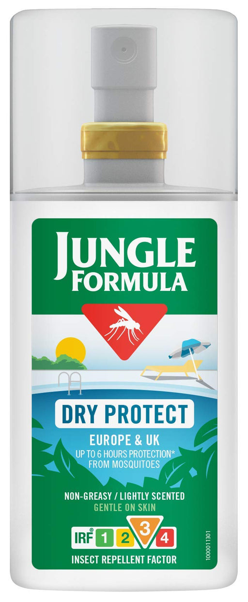 Jungle Formula Dry Protect Insect Repellent Spray - 90ml - Insect Repellent at MyPerfumeShop by Jungle Formula