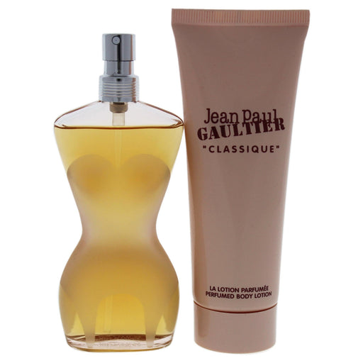 Jean Paul Gaultier Classique Gift Set 50ml EDT + 75ml Body Lotion - Fragrance at MyPerfumeShop by Jean Paul Gaultier