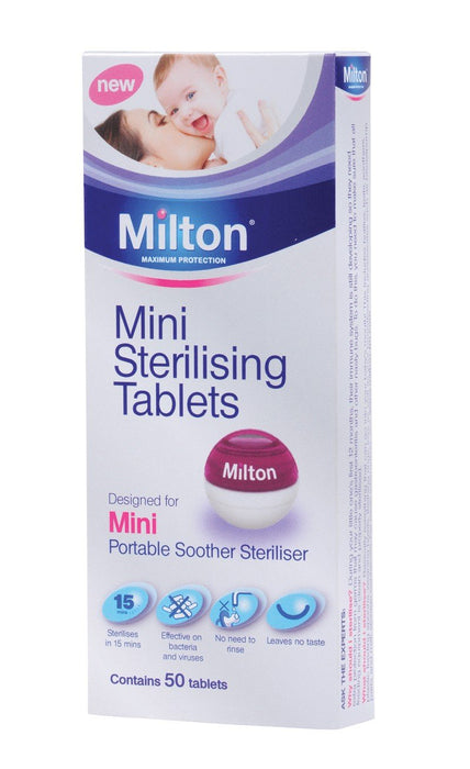 Milton Mini Sterlising 50 Tablets - Sterilisation at MyPerfumeShop by Milton