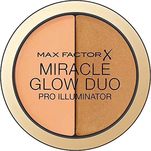 Max Factor Miracle Glow Duo Highlighter 8g - 30 Deep - Default Title - Highlighter at MyPerfumeShop by Max Factor