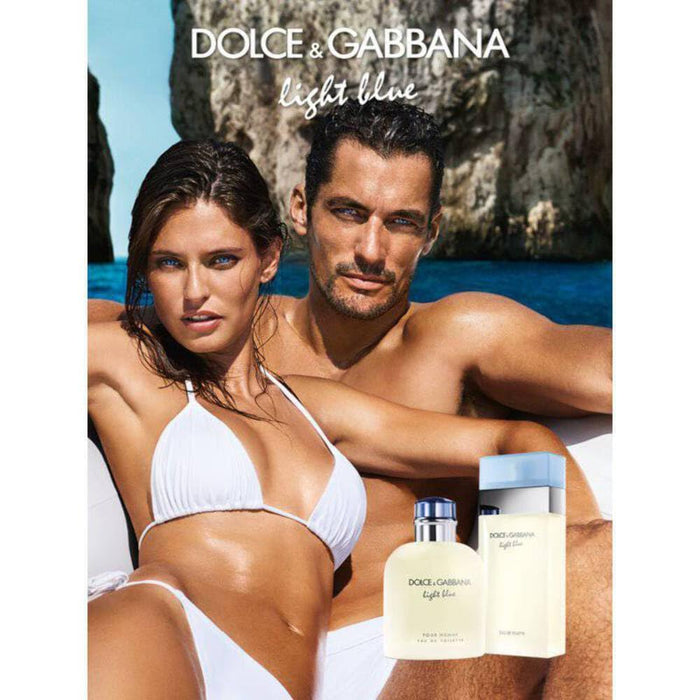 Dolce  Gabbana Light Blue Pour Homme Eau de Toilette 200ml - Eau De Toilette at MyPerfumeShop by Dolce & Gabbana