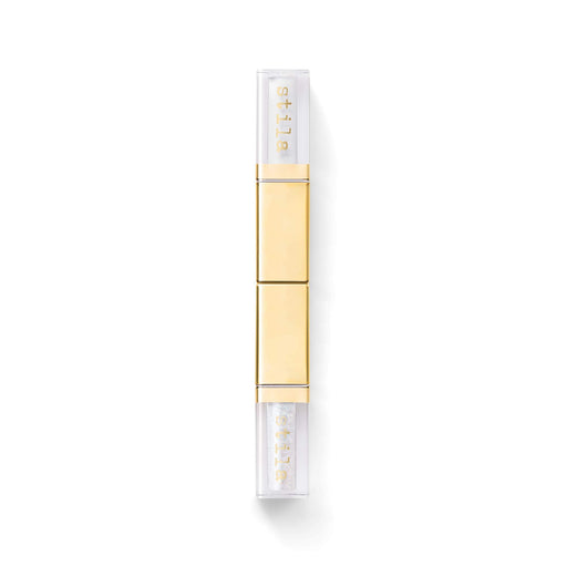 Stila Double Dip Suede Shade & Glitter & Glow Liquid Eye Shadow 2 x 2.25ml - White Out - Eye Shadows at MyPerfumeShop by Stila