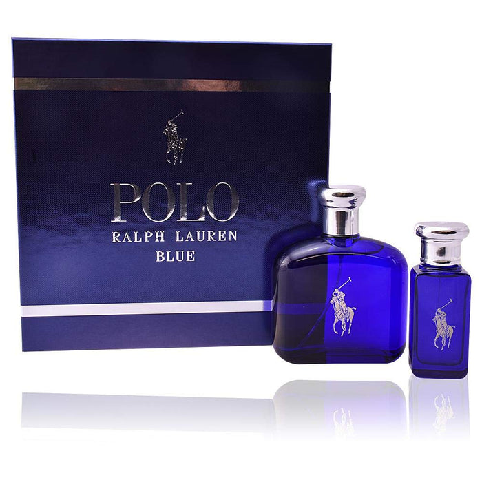 Ralph Lauren Polo Blue Gift Set 125ml EDT + 30ml EDT - Eau De Toilette at MyPerfumeShop by Ralph Lauren