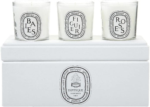 Diptyque Votive Candle Trio Gift Set 70g Baies + 70g Figuier + 70g Roses - Bath & Body at MyPerfumeShop by Diptyque