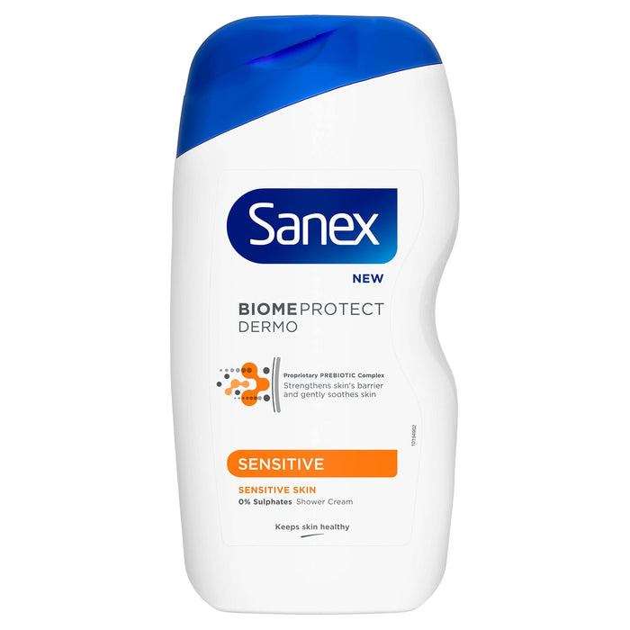 Sanex BiomeProtect Sensitive Shower Cream - 450ml - Shower at MyPerfumeShop by Sanex