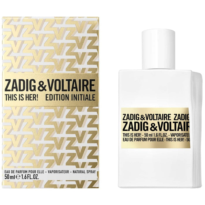 Zadig & Voltaire This is Her! Edition Initiale Eau de Parfum 50ml Spray - For Her at MyPerfumeShop by Zadig & Voltaire