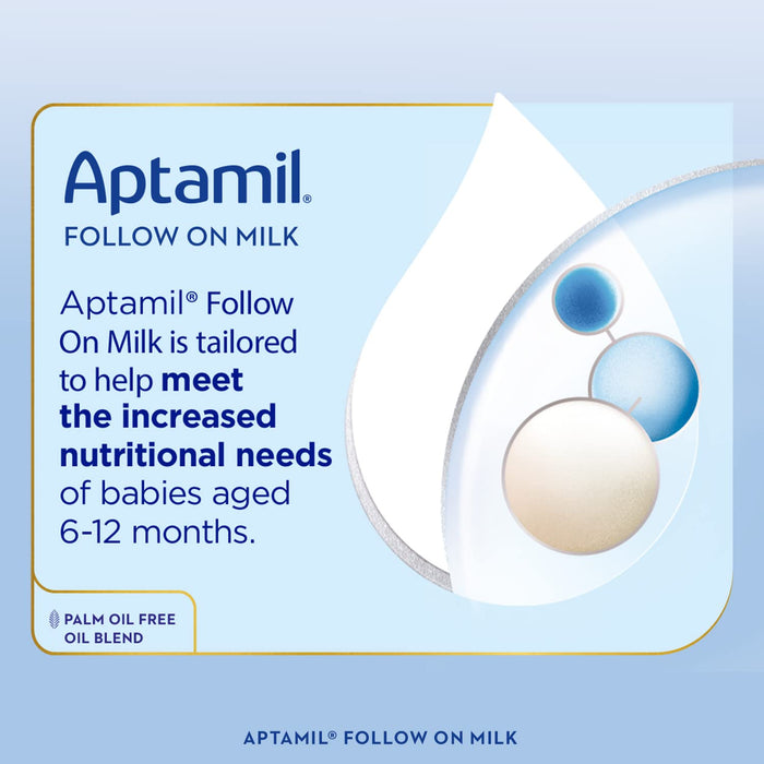 Aptamil Follow On Milk 6-12 Months - 800g - Milk at MyPerfumeShop by Aptamil