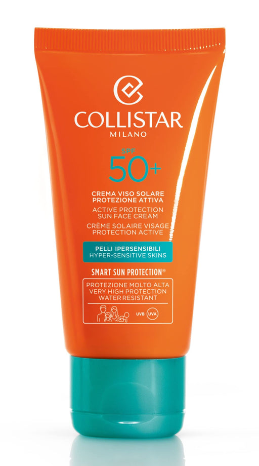 Collistar Collistar Active Protection Sun Cream SPF 50+ 50ml - For Face - Suncare & Tanning at MyPerfumeShop by Collistar