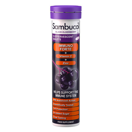 Sambucol Effervescent Tablet x 15 - Immune Support at MyPerfumeShop by Sambucol