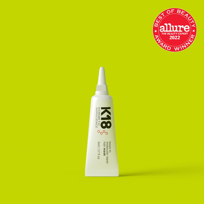 K18 Leave-In Molecular Repair Hair Mask 5ml - Haircare at MyPerfumeShop by K18