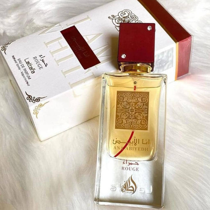 Lattafa Perfumes Ana Abiyedh Rouge Eau de Parfum 60ml Spray - Unisex at MyPerfumeShop by Lattafa Perfumes