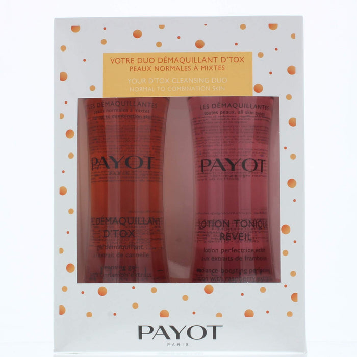 Payot Your D'tox Cleansing Duo Normal To Combination Skin Skincare Set Gift Set : Cleansing Gel 400ml - Tonic 400ml - Make-up at MyPerfumeShop by Payot