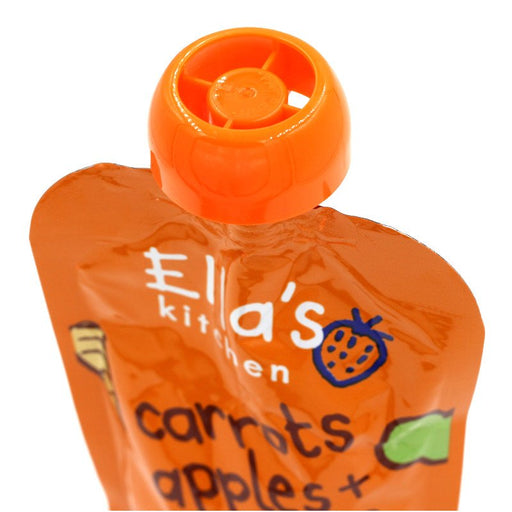 Ella's Kitchen Pouch Carrot Apples And Parsnip Stage 1 7 Pack - 120g - Meals at MyPerfumeShop by Ella's Kitchen