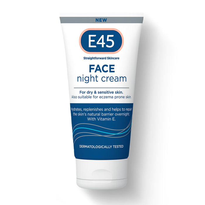 E45 Face Night Cream - 50ml - Regime Skin Care at MyPerfumeShop by E45