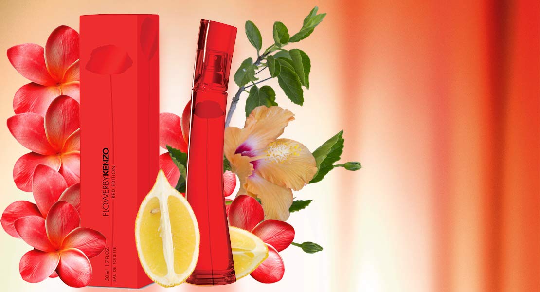 Flower Kenzo Red Edition Eau De Toilette 50ml - Eau De Toilette at MyPerfumeShop by Kenzo