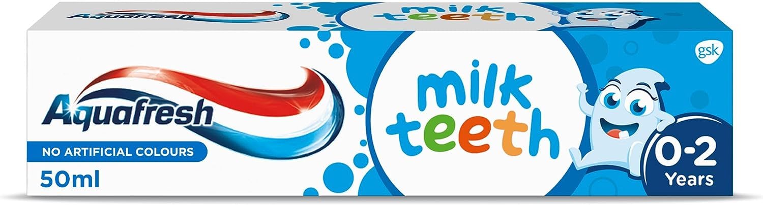 Aquafresh Milk Teeth Toothpaste - 50ml - Toothpaste at MyPerfumeShop by Aquafresh