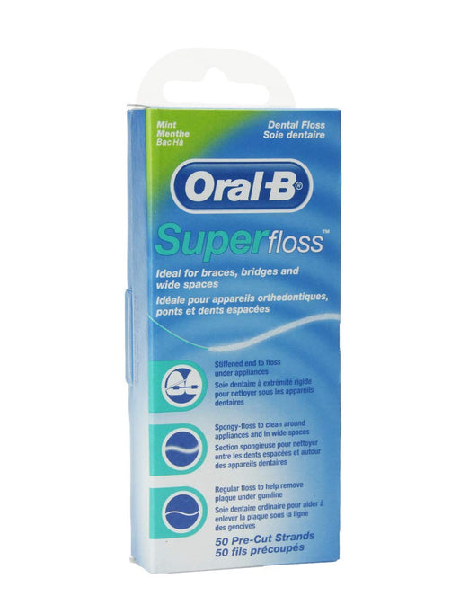 Oral-B Superfloss Pre-Cut Strands - Gum Care at MyPerfumeShop by Procter & Gamble