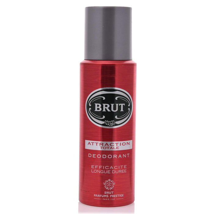 Brut Attraction Totale Deodorant Spray 200ml - Deodorants & Anti-Perspirants at MyPerfumeShop by Brut