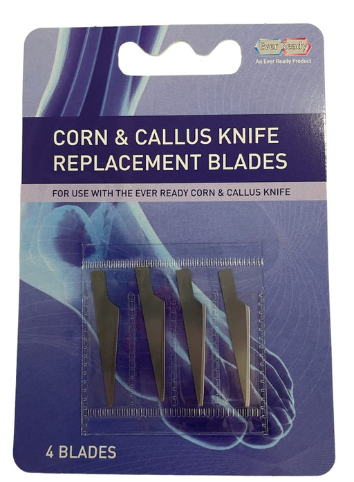 Ever Ready Corn & Callous Blades x 4 - Foot Care at MyPerfumeShop by Every Ready