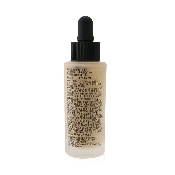 MAC Studio Waterweight Foundation SPF30 30ml - NC25 - Cosmetics at MyPerfumeShop by Mac