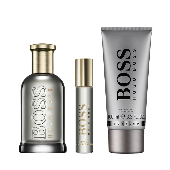 Hugo Boss Boss Bottled Eau de Parfum Gift Set 100ml EDP + 100ml Shower Gel + 10ml EDP - Eau de Parfum at MyPerfumeShop by Hugo Boss