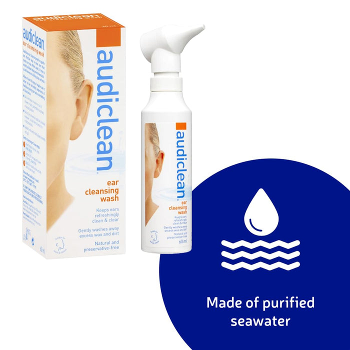 Audiclean Ear Cleansing Spray - 115ml - Wax Removal at MyPerfumeShop by Audiclean