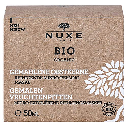 Nuxe Bio Organic Fruit Stone Powder Micro-Exfoliating Cleansing Mask 50ml - Skincare at MyPerfumeShop by Nuxe