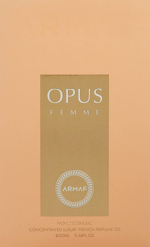 Armaf Opus Femme Non-Alcoholic Perfume Oil 20ml - Perfume & Cologne at MyPerfumeShop by Armaf