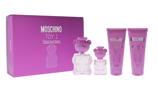 Moschino Toy 2 Bubble Gum 4 Piece Gift Set: Eau de Toilette 100ml - Gift Set at MyPerfumeShop by Moschino