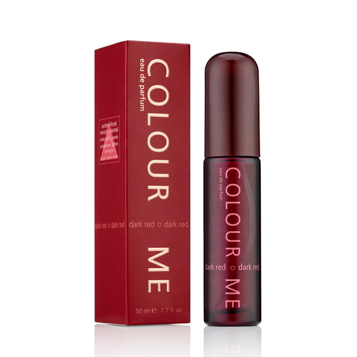 Milton Lloyd Colour Me Dark Red Eau de Parfum 50ml Spray - Eau de Perfume at MyPerfumeShop by Milton Lloyd