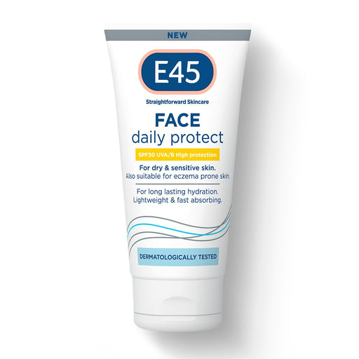 E45 Face Daily Protect SPF 30 UVA/B High Protection - 50ml - Regime Skin Care at MyPerfumeShop by E45