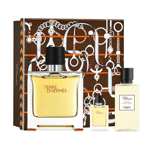 Herm s Terre d'Herm s Gift Set 75ml EDP + 40ml Shower Gel + 12ml EDP - Perfume & Cologne at MyPerfumeShop by Hermès