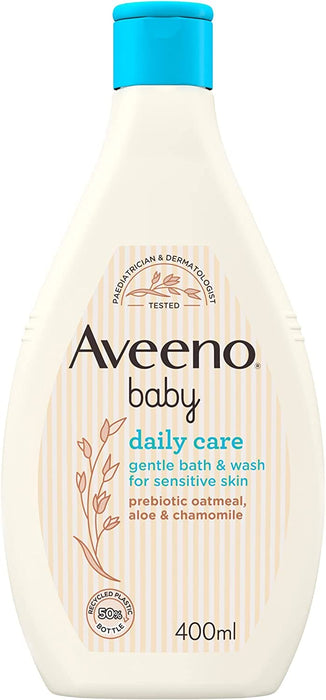 Aveeno Baby Daily Care Gentle Bath & Wash - 400ml - Bath & Washing at MyPerfumeShop by Aveeno Baby