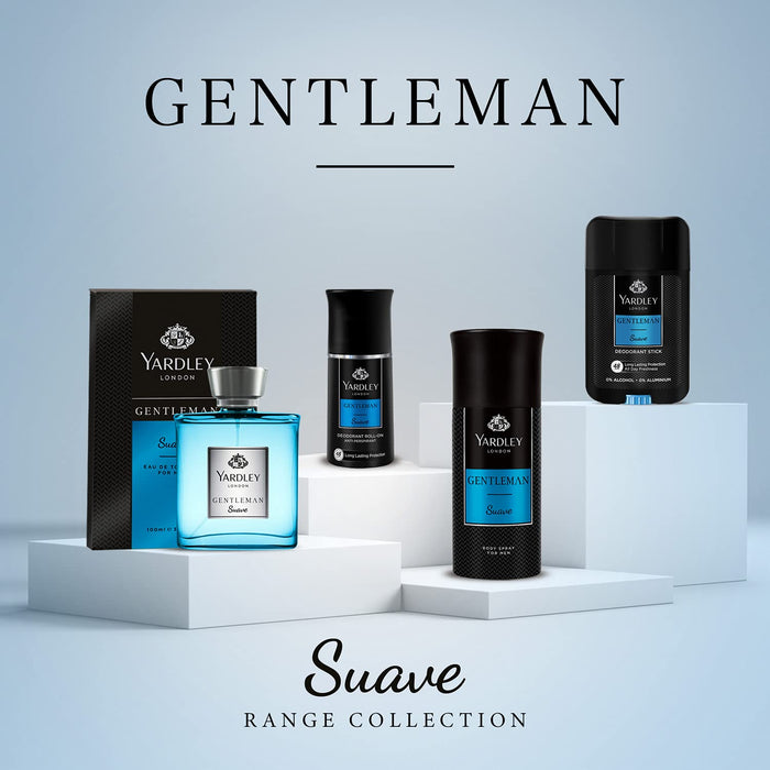 Yardley Gentleman Suave Body Spray 150ml - Bath & Body at MyPerfumeShop by Yardley London