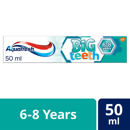 Aquafresh Big Teeth Toothpaste - 50ml - Toothpaste at MyPerfumeShop by Aquafresh