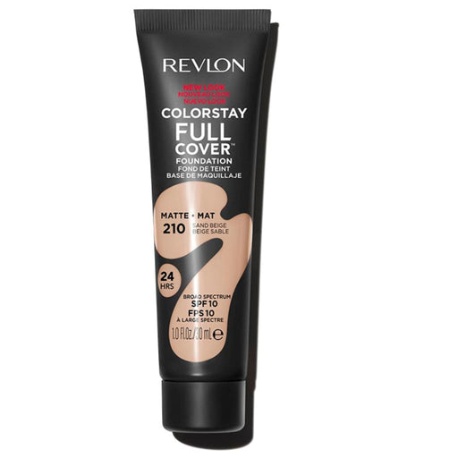 Revlon Colorstay Full Cover Matte 210 Sand Beige Foundation 30ml - Foundation at MyPerfumeShop by Revlon