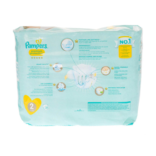 Pampers New Baby Carry Pack Nappies Size 2 x 31 - Carry Packs at MyPerfumeShop by Pampers