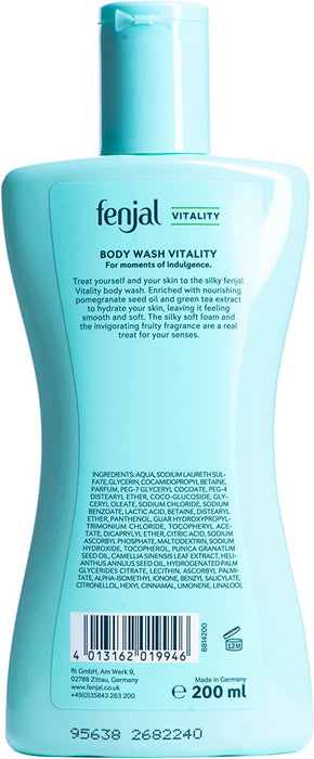 Fenjal Vitality Body Wash Revitalising - 200ml - Shower at MyPerfumeShop by Fenjal