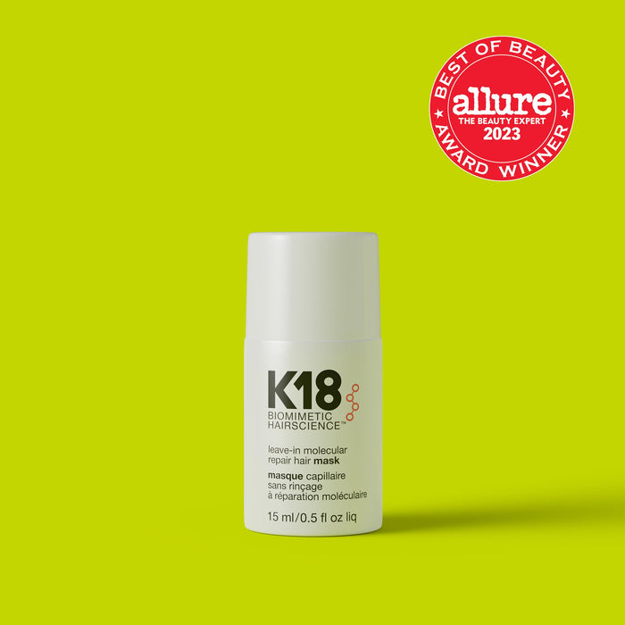 K18 Leave-In Molecular Repair Hair Mask 15ml - Haircare at MyPerfumeShop by K18