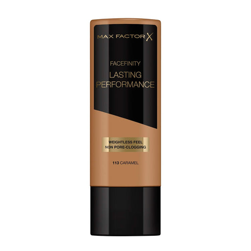 Max Factor Face Finity Lasting Performance 113 Caramel Foundation 35ml - Foundations at MyPerfumeShop by Max Factor