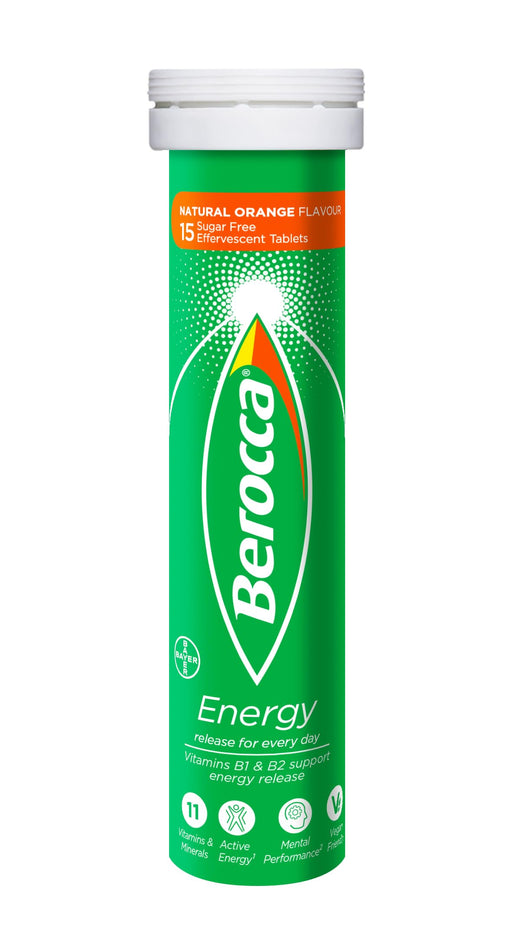 Berocca Effervescent Orange 15 Tablets - Adult Multi Vits at MyPerfumeShop by Berocca