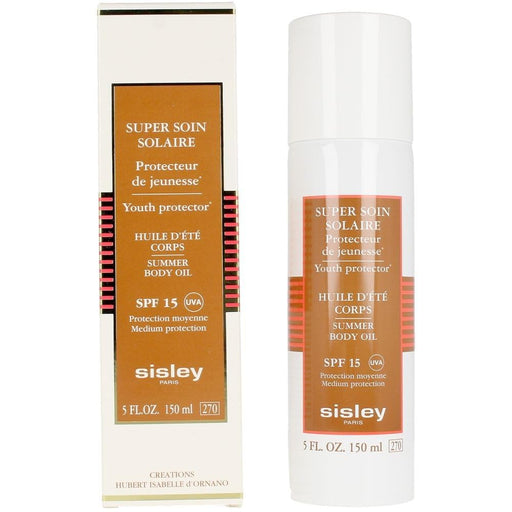 Sisley Super Soin Solaire Silky Body Oil SPF15 150ml - Eyeshadows at MyPerfumeShop by Sisley