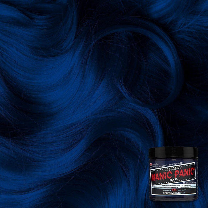 Manic Panic High Voltage Classic Semi-Permanent Hair Colour 118ml - After Midnight - Beauty at MyPerfumeShop by Manic Panic