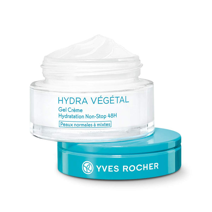 Yves Rocher Hydra Vegetal Non-Stop Moisture 48H Gel Cream 50ml - Gel Cream at MyPerfumeShop by Yves Rocher