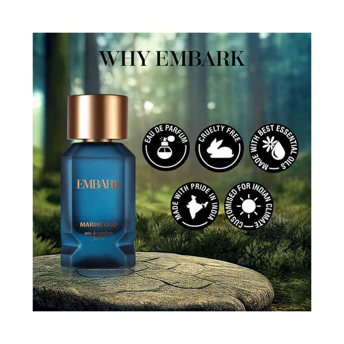 Embark Marine Oud Eau de Parfum 100ml Spray