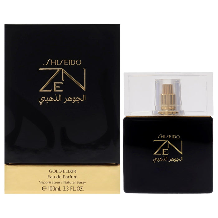 Shiseido Zen Gold Elixir Eau de Parfum 100ml Spray - Fragrance at MyPerfumeShop by Shiseido