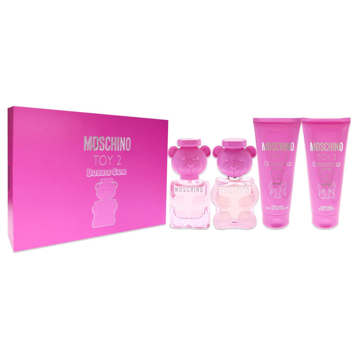 Moschino Toy 2 Bubble Gum 4 Piece Gift Set: Eau de Toilette 100ml - Gift Set at MyPerfumeShop by Moschino