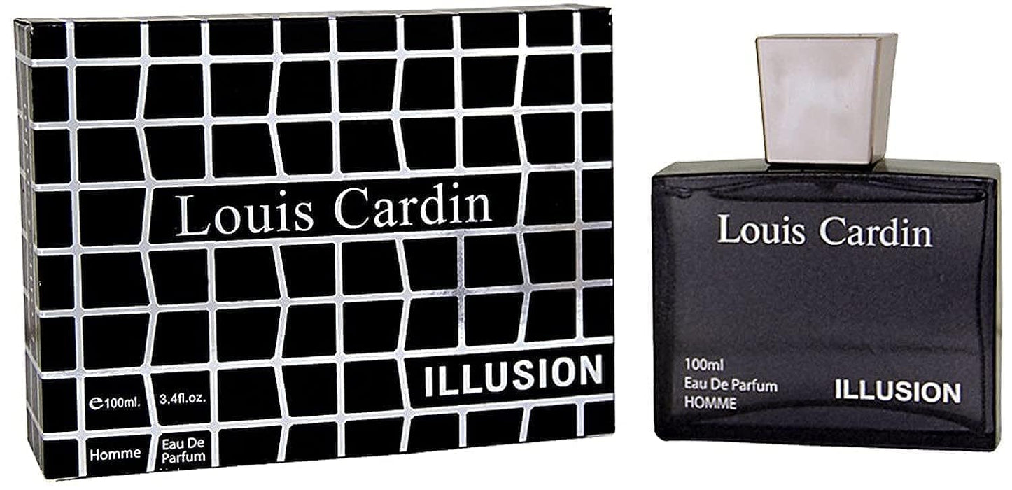 Louis Cardin Illusion Homme - 100ml Eau De Parfum Spray - Mens Fragrances at MyPerfumeShop by Louis Cardin