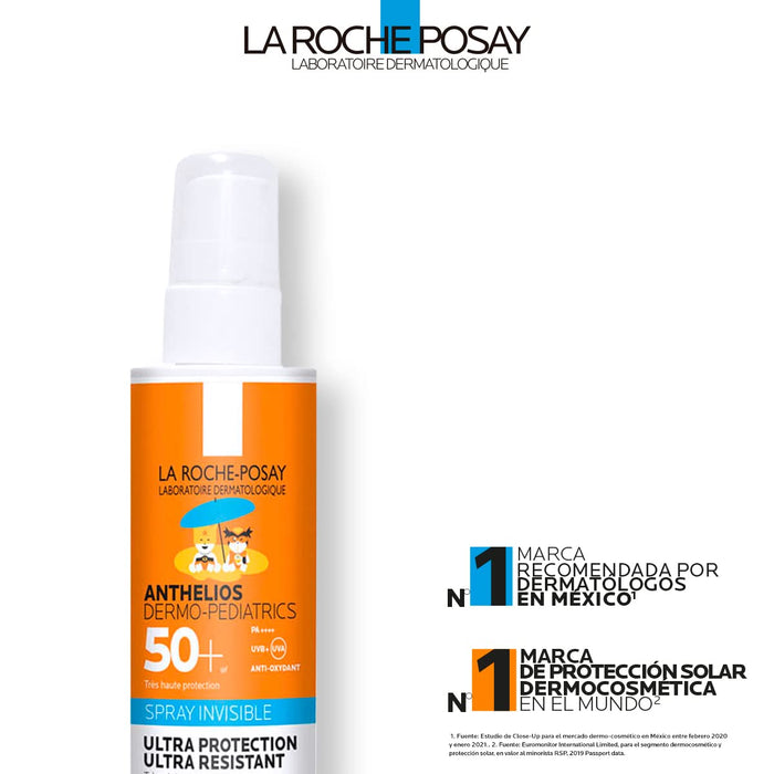 La Roche Posay Kids Invisible Spray SPF 50 200ML - Tanning at MyPerfumeShop by La Roche-Posay